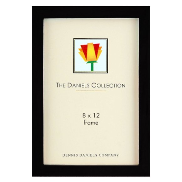 Dennis Daniels 8"x 12" Ebony (W41) Classic Wood Picture Frame #W4112E (New) - Picture 1 of 4